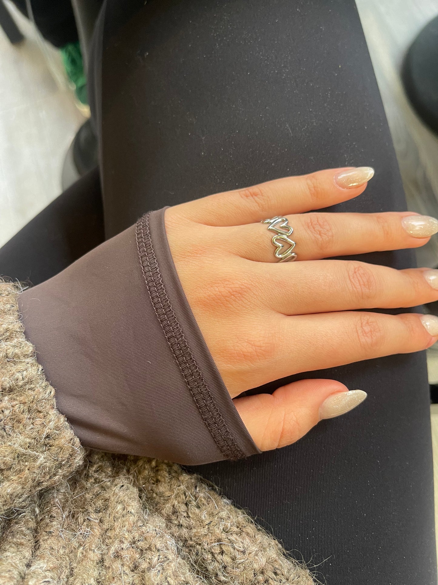 Herz Ring Silber