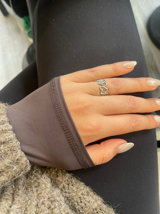 Herz Ring Silber