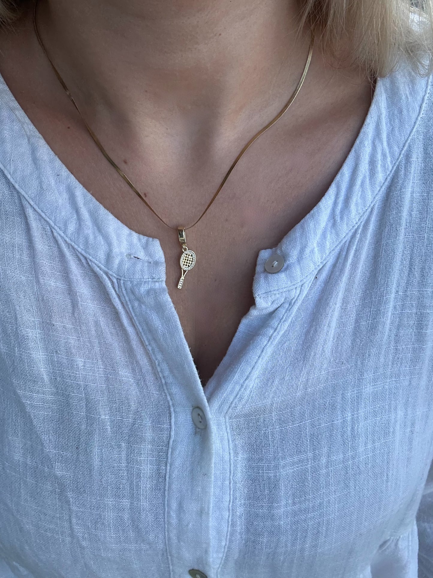 Tennis Charm