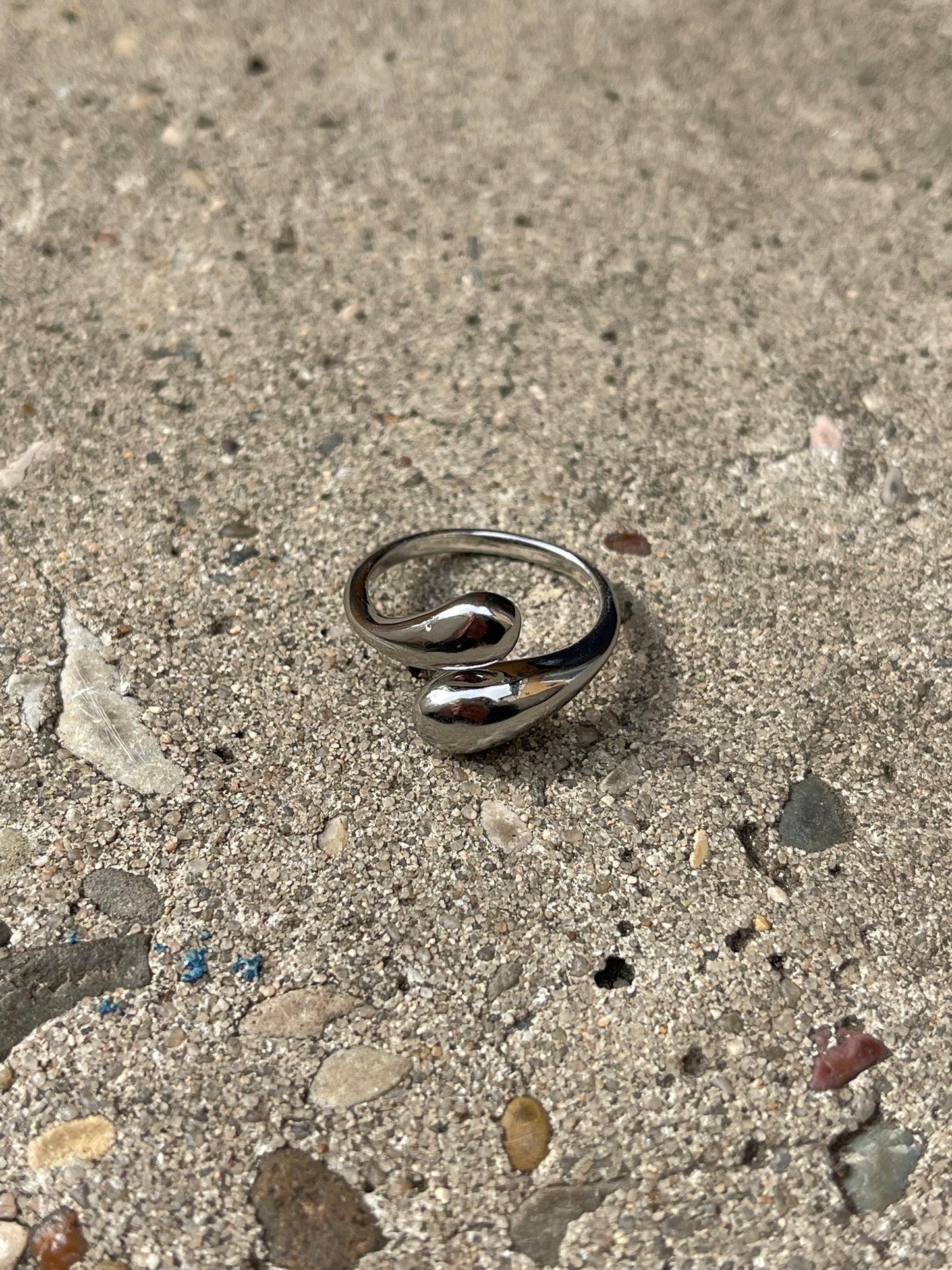 Silber Wave Ring
