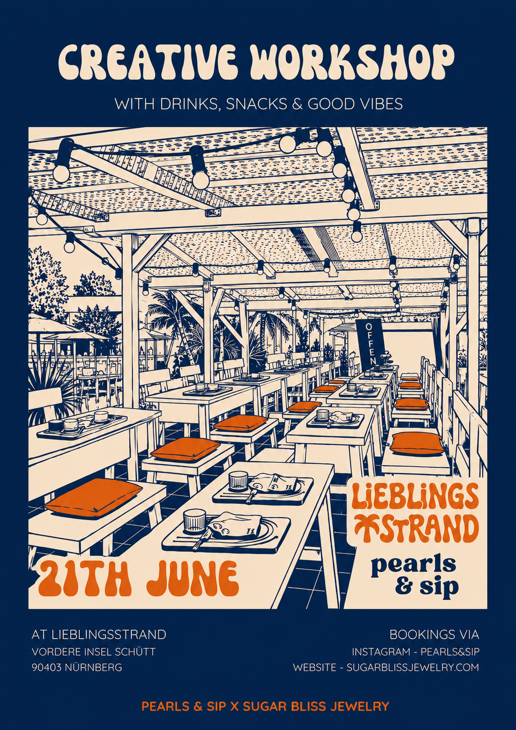 Pearls&Sip-21.06.-13:00 Uhr