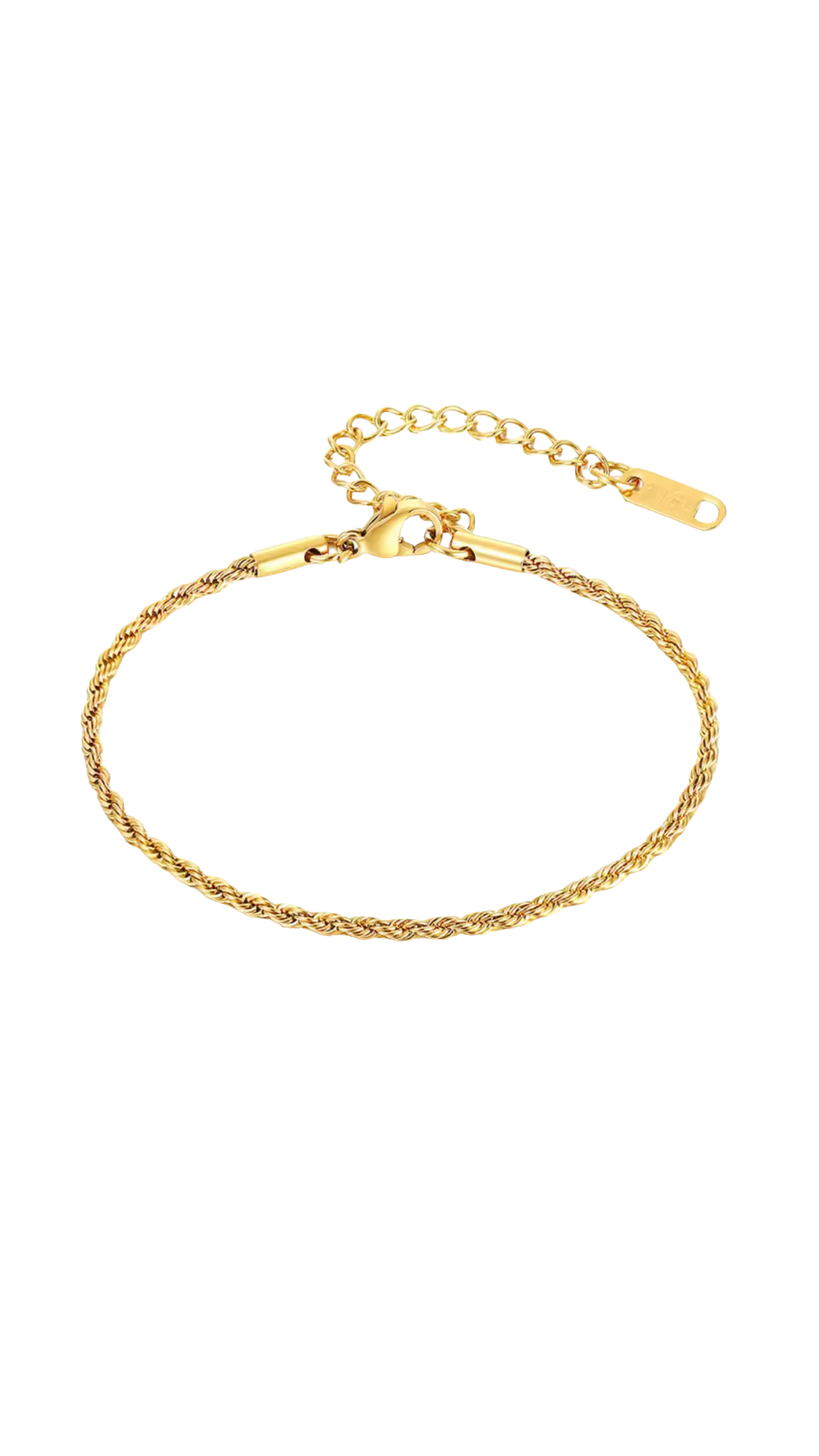 Twisted Armband Gold