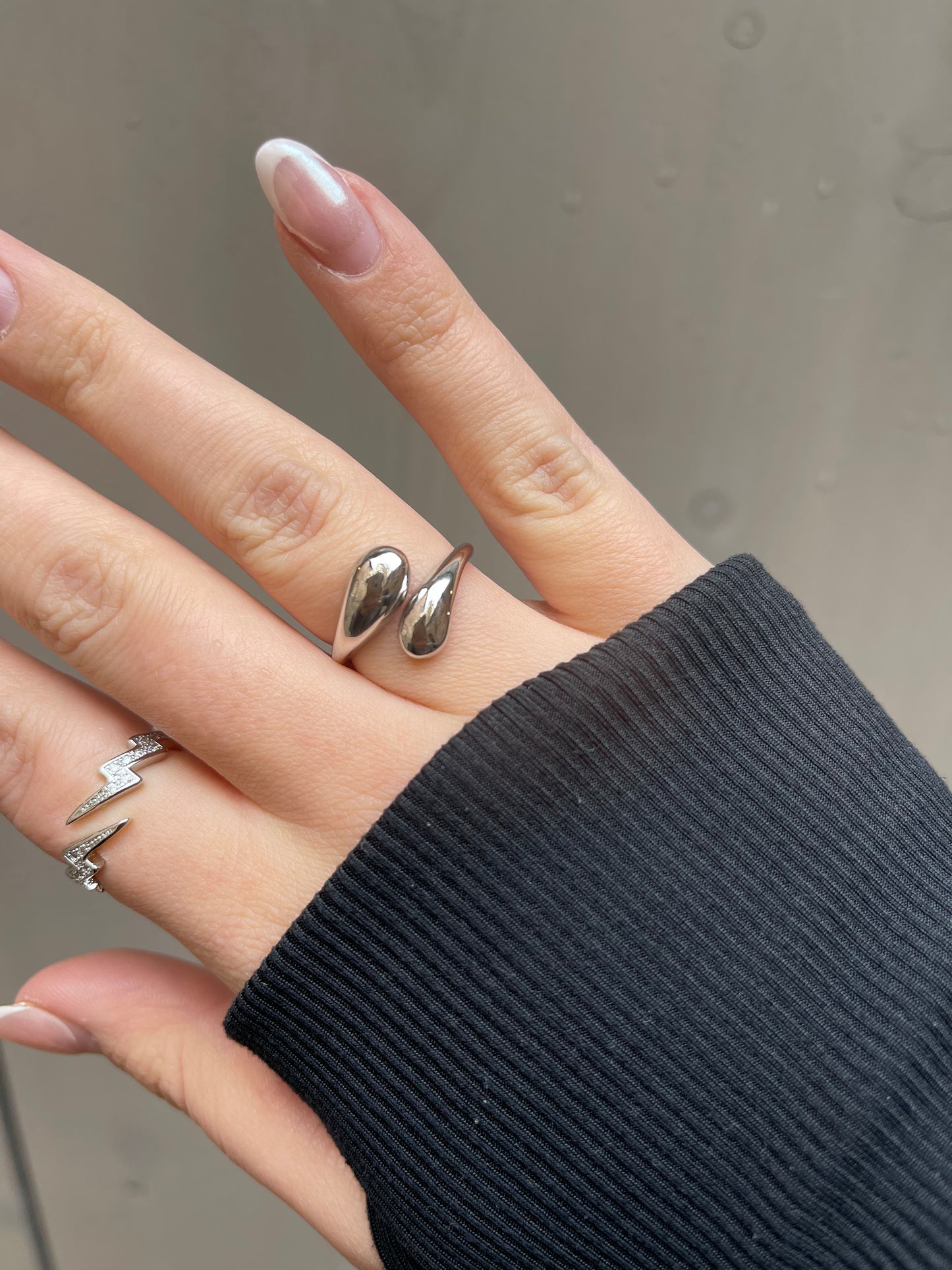 Silber Wave Ring