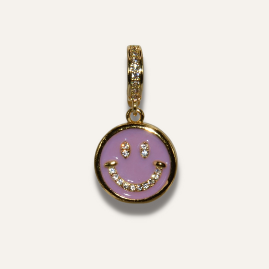 Smiley Charm Lila