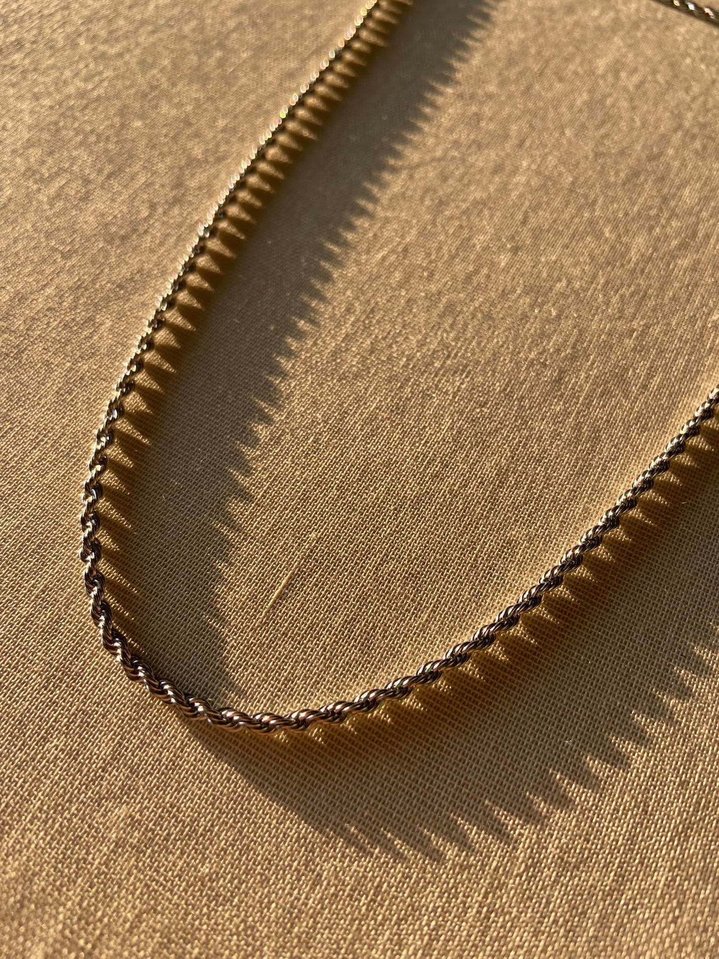 Twisted Chain Silber