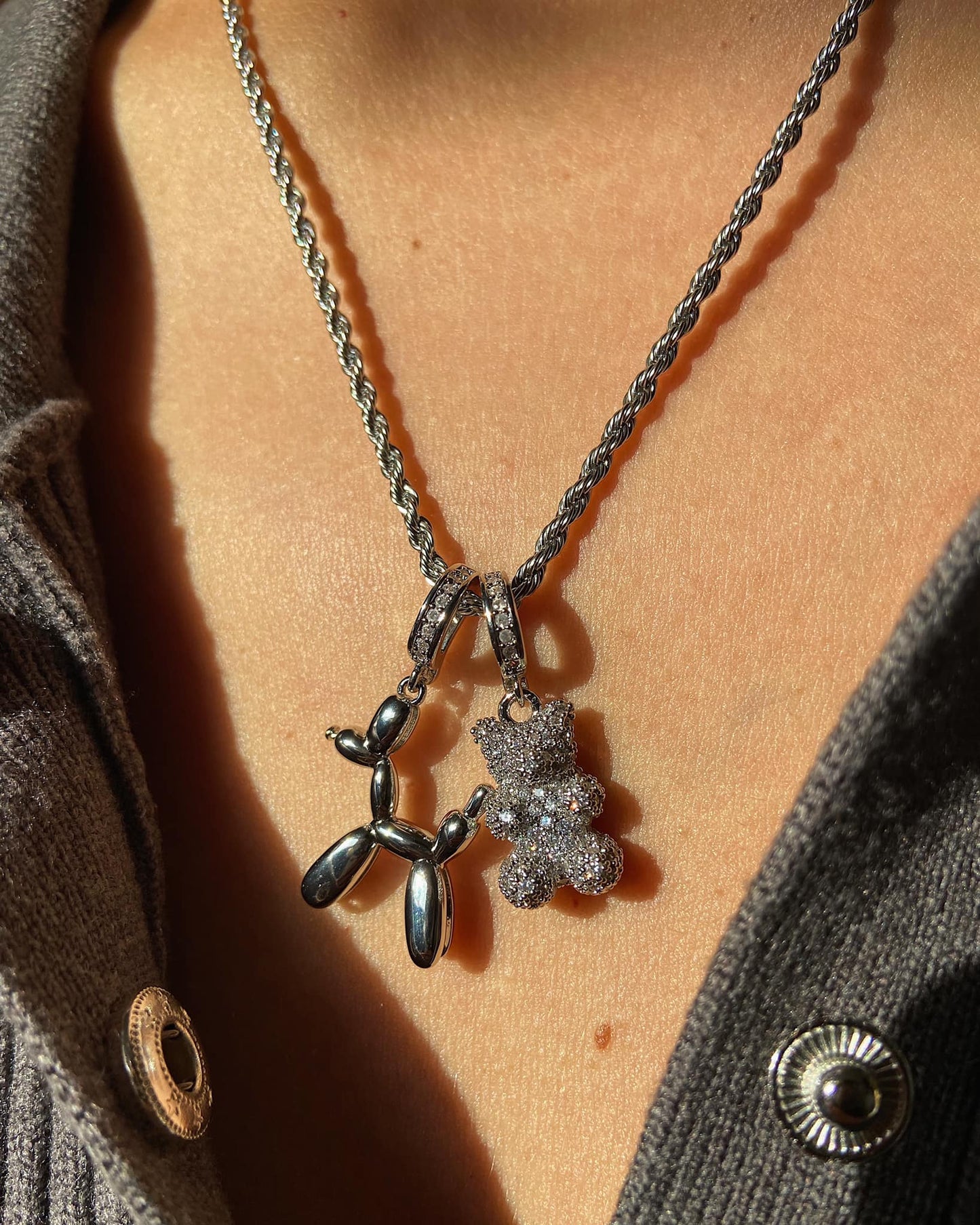 Twisted Chain Silber