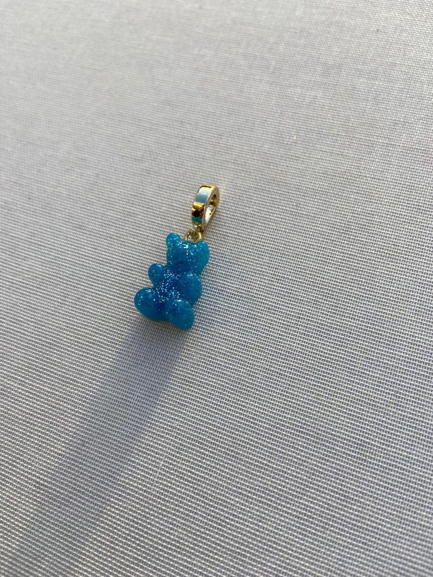 Blau Glitzer