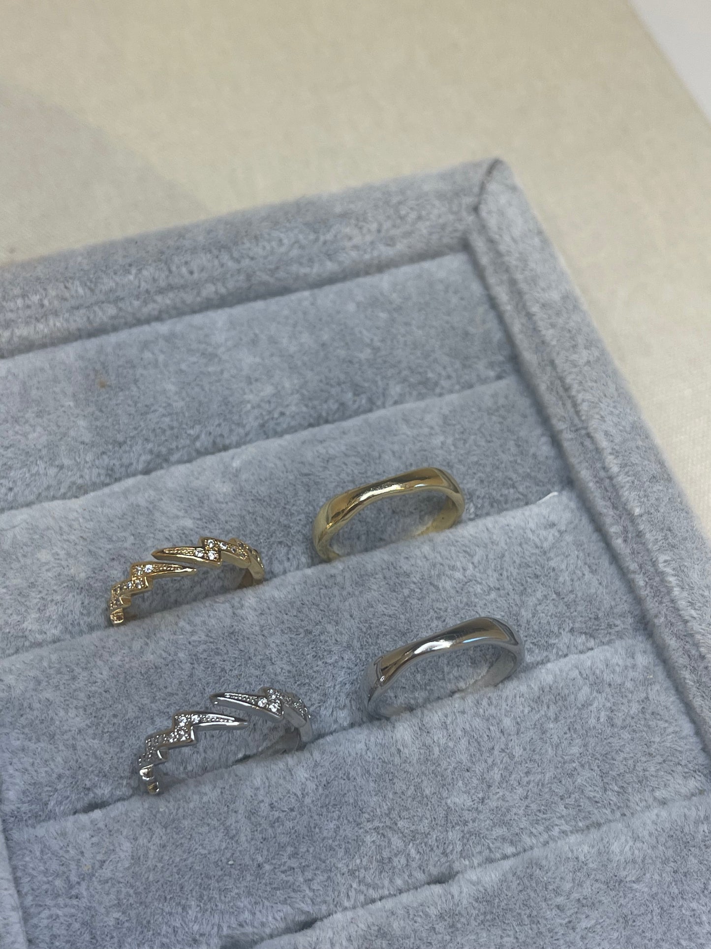 Stormy Ring Silber