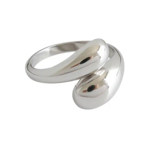 Silber Wave Ring
