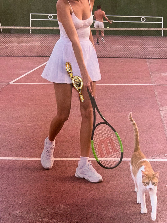 Tennis Charm
