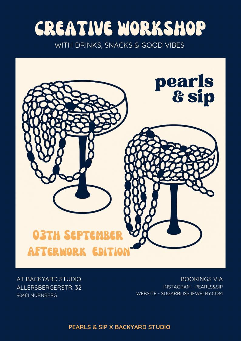 Pearls&Sip- 03.09.26 19:00 Uhr