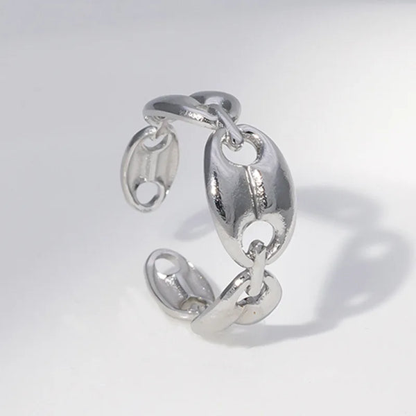 Bold Ring Silber