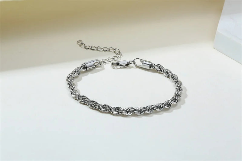 Chunky Armband Silber