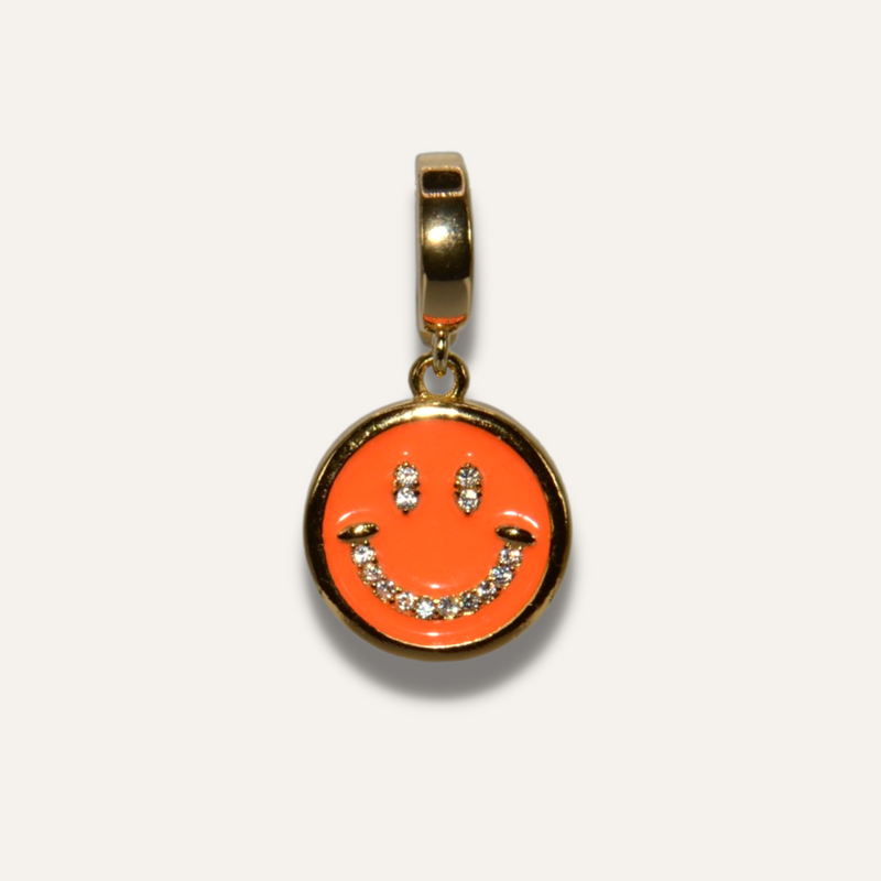 Smiley Charm Orange