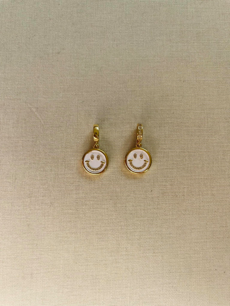 Smiley Charm Weiß