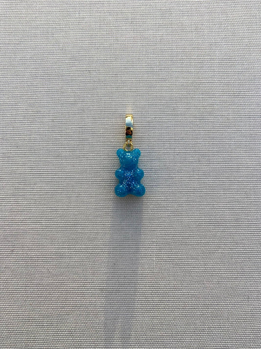 Blau Glitzer