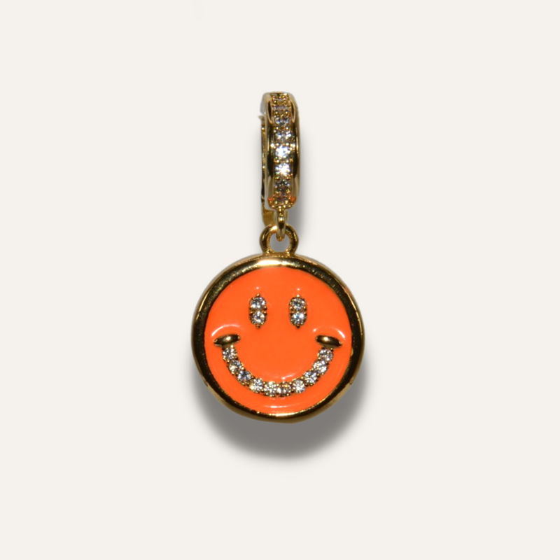 Smiley Charm Orange