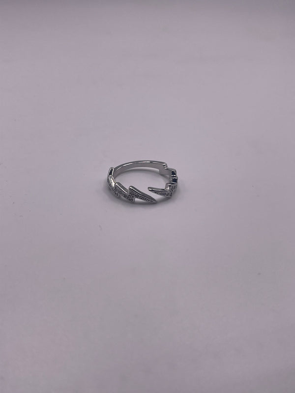 Stormy Ring Silber